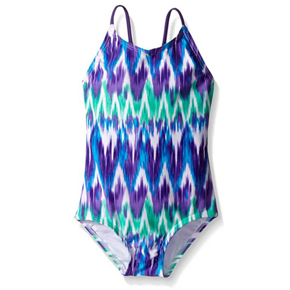 Kanu Surf Kelly One Piece Swimsuit Purple Size 14 - Picture 1 of 2